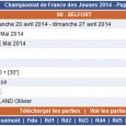Bravo à Eléonore Labrande de la Tour Saint-Pierroise pour ses très bons résultats au championnat de France des jeunes qui se déroule cette année à Montbéliard. Au terme de la 5ème ronde, […]
